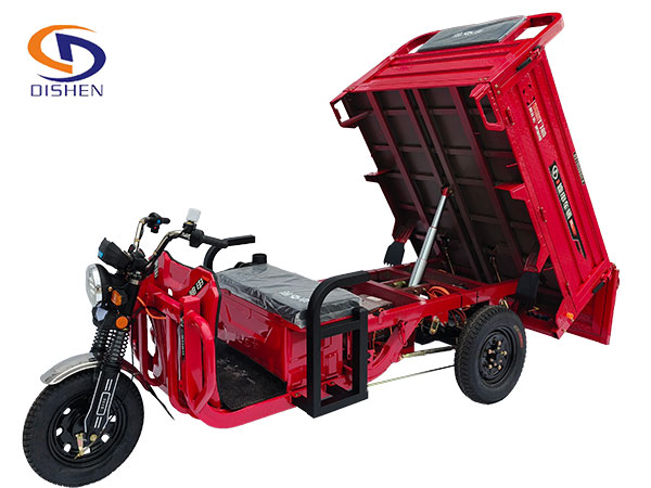 Electric Tricycle with Automatic Unloading-ZJZX
