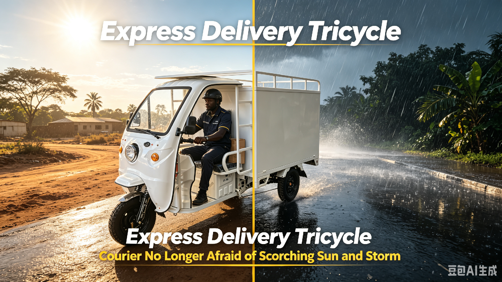 Courier Electric Tricycle Supplier